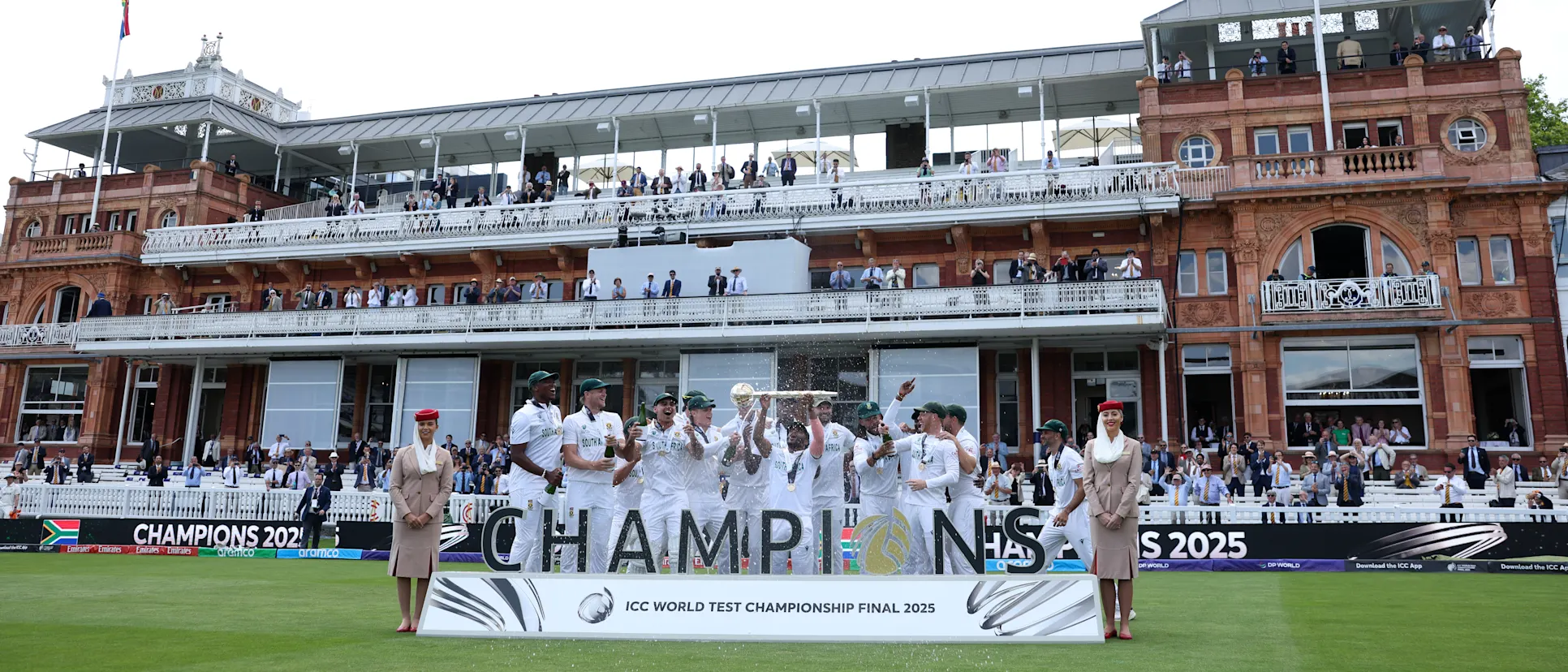 History made at Lord's as South Africa triumph in WTC25 Final