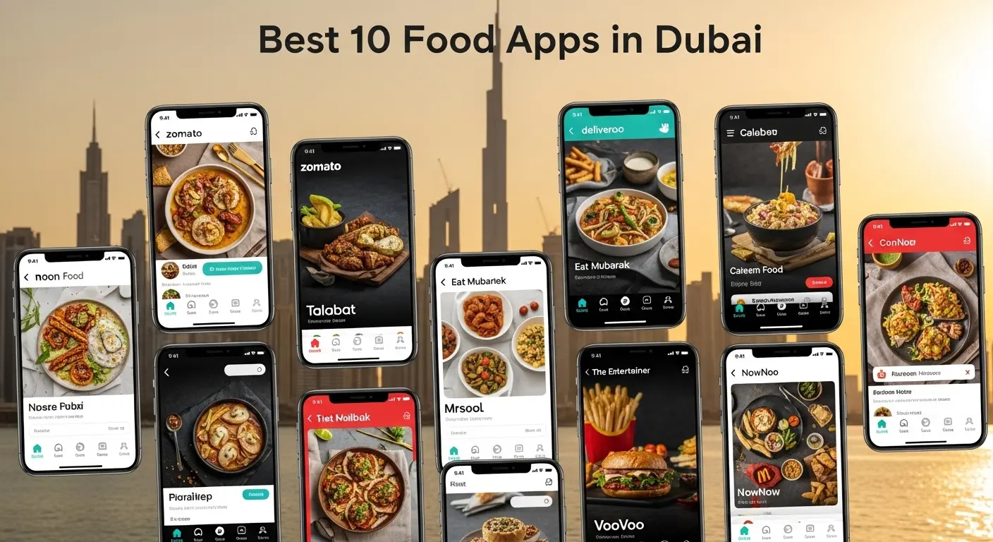 Best 10 Food Apps in Dubai You Must Try