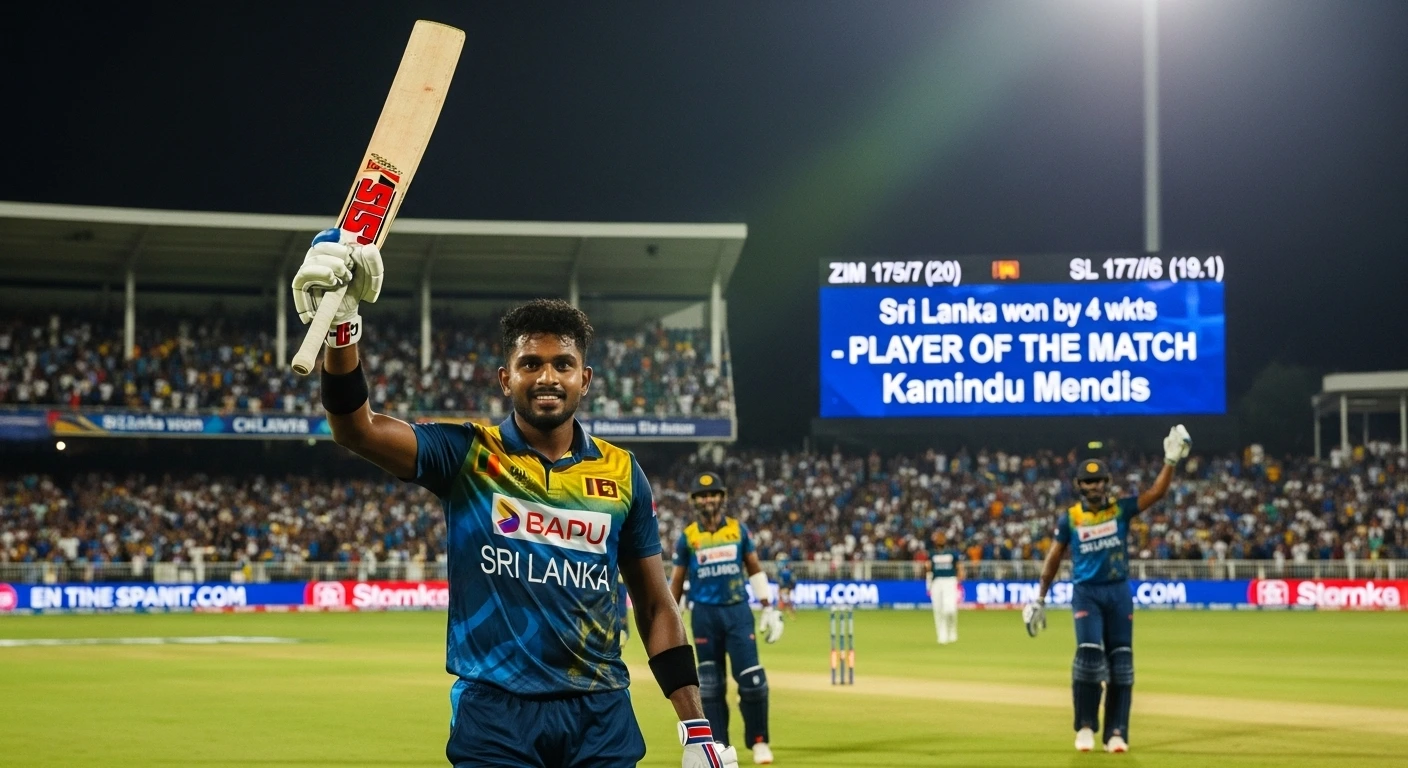Zimbabwe vs Sri Lanka, 1st T20I