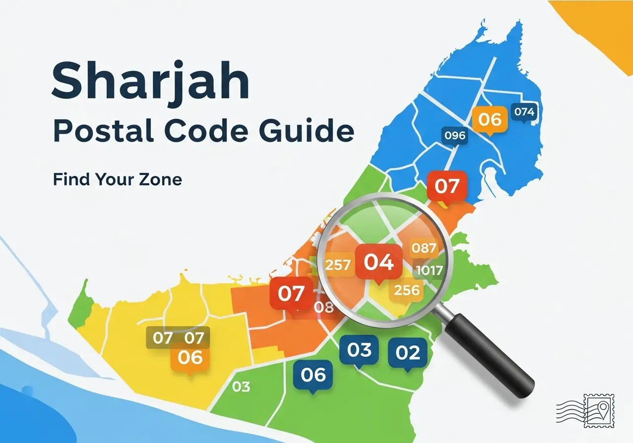 Sharjah Postal Code Guide